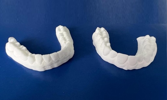 Modell Dentition Unterkiefer Oberkiefer Layout Kiefer Zähne Zahnarzt Arzt Meister Klasse Ausbildung pn Bioingenieur 3d print model - Mito3D