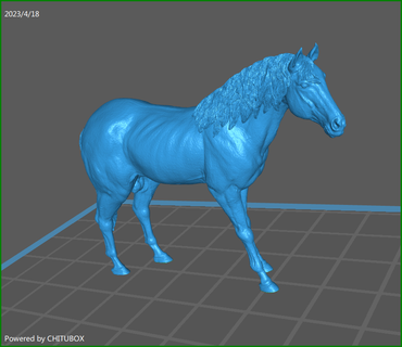 model horse modeling models miniatures figures 1 35 72 48 3d print model - Mito3D
