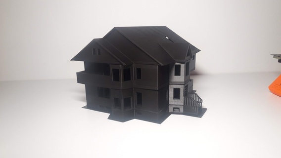 model house home rendering art toy 3d print model - Mito3D