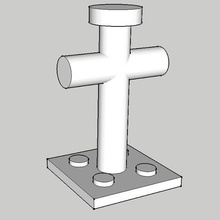 Modell festmachen bit Architektur Boot Meer Schiff 3d print model - Mito3D