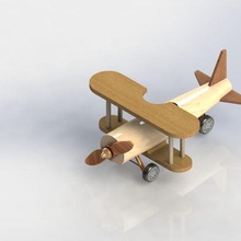 modelo avião bugiganga quente 3d print model - Mito3D