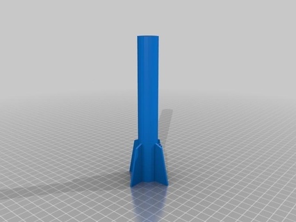 Modell Rakete Größe Motor verschiedene Ingenieurwesen 3d print model - Mito3D