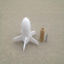 model rocket firecracker payload various bomb explode exploding fireworks missile hobby 3d print model - Mito3D