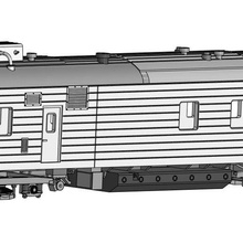 modèle soviétique frigorifique train diesel electric gare voiture 1 87 échelle h0 jouet trains cargaison réfrigérer 3d print model - Mito3D