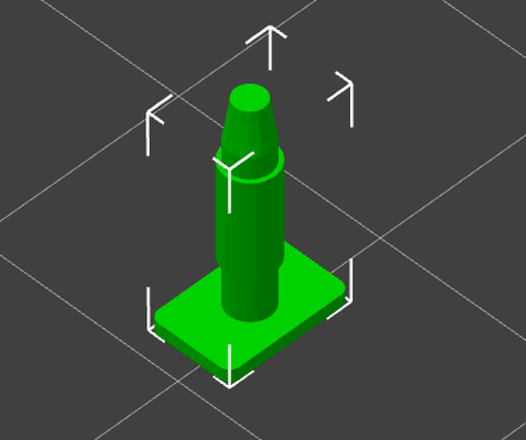 model tren uzun meydan tampon arabalar tamponlar lokomotif trenler 3d print model - Mito3D