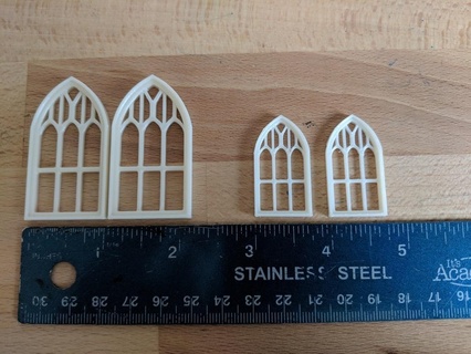 model window arch arched architecture building sill buildings structures achitecture house 3d print model - Mito3D