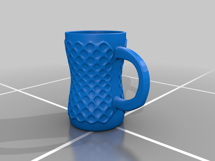 modélisation tasse 3d impression 3d print model - Mito3D