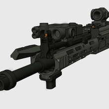 modern 02 ak105 carbine kits game airsoft ak parts 3d print model - Mito3D