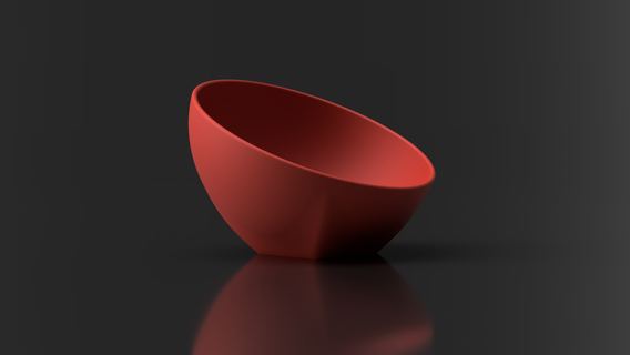 modern bowl bowl bowl food eat eating eat kitchen kitchen round modern  3d print model - Mito3D