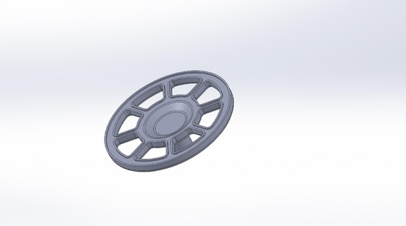 modern brake wheel g scale 1 32 Art 3d print model - Mito3D