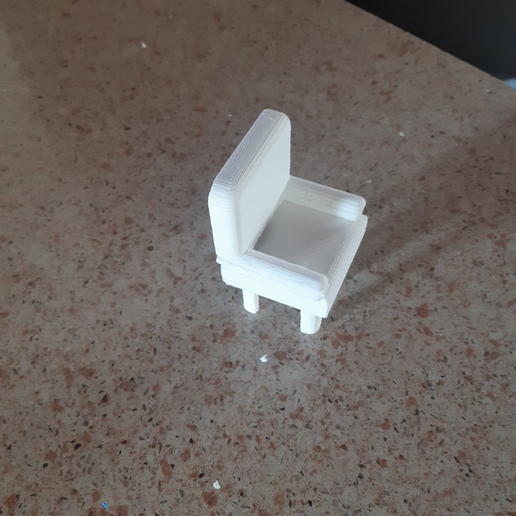 moderno sedia mobilia 3D print model - Mito3D