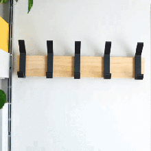 modern coat rack 3d printed hooks home hook furniture design 3d print model - Mito3D
