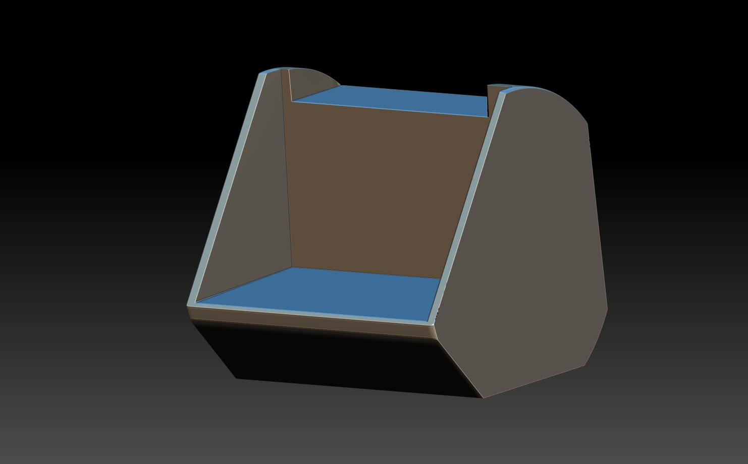 moderno mueble 2 gratis gusta 3D print model - Mito3D