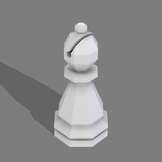 modern geometric chess set Game 3d print model - Mito3D