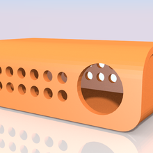 moderno escondido cueva leopad geco reptil arquitectura leopardo leopardgecko juguete escondite 3d print model - Mito3D