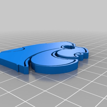 modern ksu kansas state logo tool 3d printing 3d print model - Mito3D