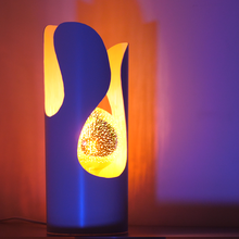 modern lamba sanat ışık deco heliox 3d print model - Mito3D