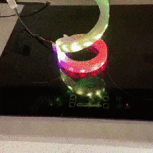 modern lamba dekorasyon ev şerit led 3d print model - Mito3D