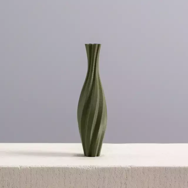 modern long neck vase 3D print model - Mito3D