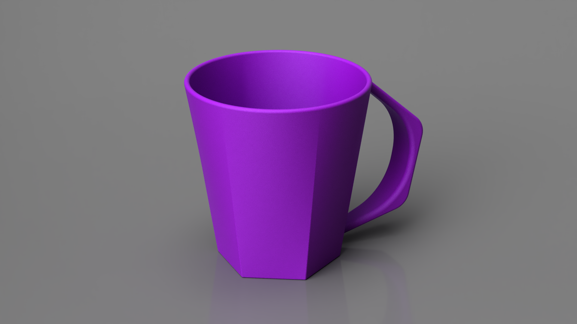 moderno tazza bevanda potabile caffè 3D print model - Mito3D