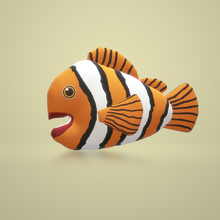 modern nemo Fisch Meer Welt Kreaturen finden wunderschönen Ozean 3d print model - Mito3D