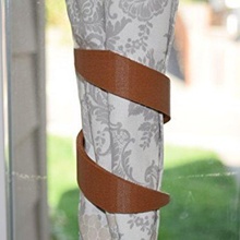 moderne spirale rideau retenues attaches rideaux draperies retenir décoration 3d print model - Mito3D