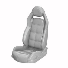 moderno deporte coche vehiculo asiento 1 64 43 24 18 12 banco 3d print model - Mito3D