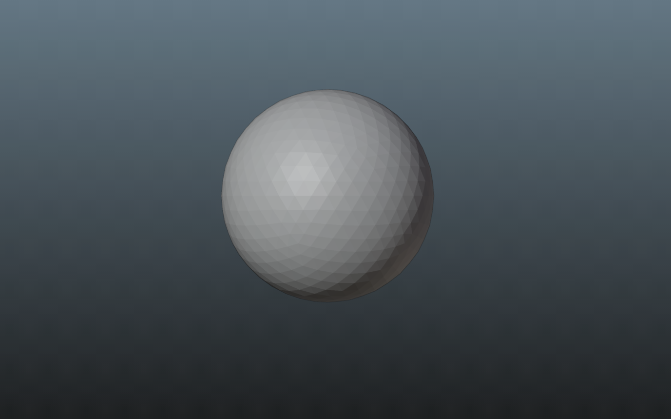 moderne élégant golf Balle faible poly jouet Jeu sphère art 3D print model - Mito3D