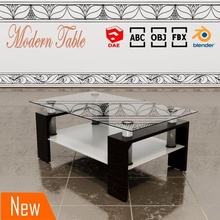 moderno tavolo design 3d print model - Mito3D