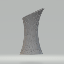 modern vase art cup pattern flower flowers 3d print model - Mito3D