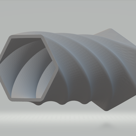 modern vase art starbucks cup pattern 3D print model - Mito3D