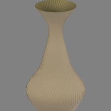 modern vase architecture home design flower pot 3d print model - Mito3D