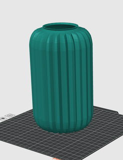 moderne vase décor pinterest 3d print model - Mito3D