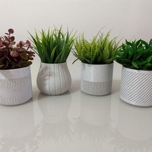 moderno vaso fioriera 3d print model - Mito3D
