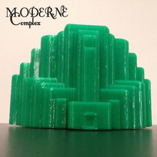moderne complesso architettura 3d print model - Mito3D