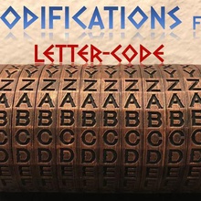 modifications letter-cryptex various da vinci letter cryptex puzzle 3d print model - Mito3D
