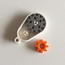 modified gearbox keychain 3d print model - Mito3D