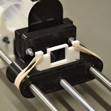 modified open source syringe pump parts tool escapement 3d print model - Mito3D