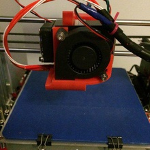 partes modificadas de la cubierta del ventilador máx micras otros prusa i3 herramienta Piezas impresora 3d 3d print model - Mito3D