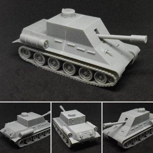 değiştirilmiş t 34 1 56th 28mm ölçek minyatür savaş oyunları araç cıvata aksiyon tank 2 ww2 İkinci Dünya Savaşı 3d baskı 3D print model - Mito3D