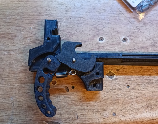 modified trigger xb3 crossbow gadget 3d print model - Mito3D