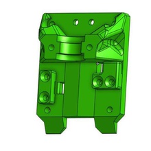 modified x carriage belt mounts tool 3d-printer blv mgn cube core-xy printer 3d printers 3d print model - Mito3D
