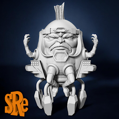 modok sanat hayret wenpool kafa havuzu hanım deadpool bebek wolverine köpek kırmızı hulk gözüpek yıldırım ross loki yenilmezler groot demir adam 3d print model - Mito3D