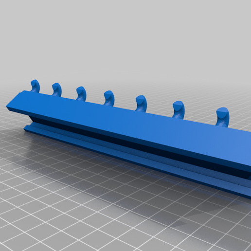 modular 3d printer tool holder rack pegboard accessories 3D print model - Mito3D