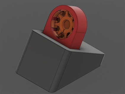 modular Apfel sehen Dock Stand Gadget 3d print model - Mito3D