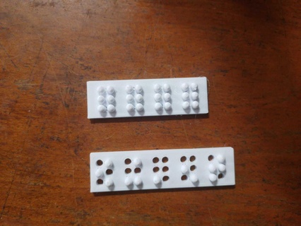 modular braille marcação objetos braille modular Customizável 3d print model - Mito3D