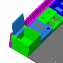 modulare breadboard kit v2 piccolo scatola modulo coperchio passo file elettronica 3d print model - Mito3D