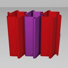 modular cable organizer vase mode gadget menagement 3d print model - Mito3D