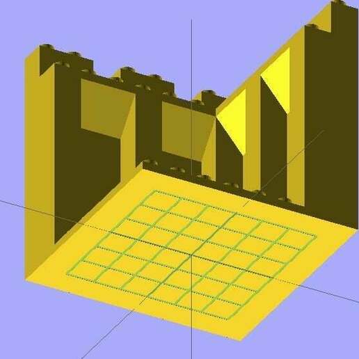 modular castillo equipo duplo compatible juguetes_construccion 3D print model - Mito3D