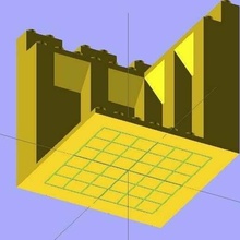 modulare castello kit duplo compatibile costruzione_giocattoli 3d print model - Mito3D